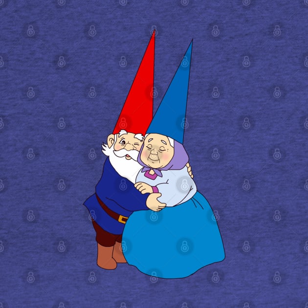 David the Gnome and Lisa Retro by GoneawayGames